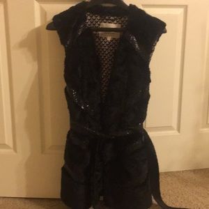 Rachel Roy Faux Fur Vest